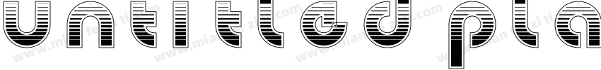 Untitled Plain字体转换